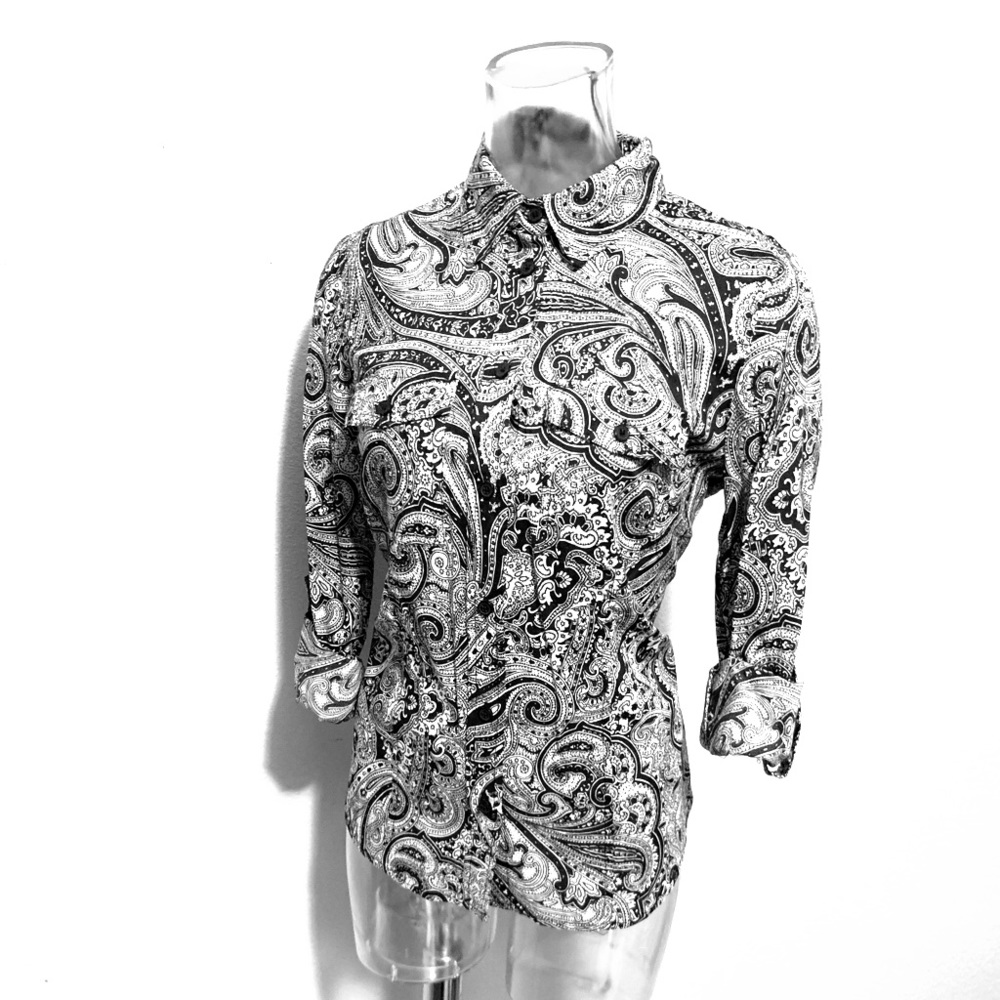 Michael by Michael Kors Black and white Blouse